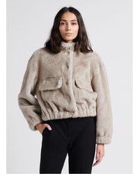 Ba&sh - Veste Ample À Col Montant Femme - Lyst