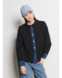 Vila - Chemise Droite Femme - Lyst