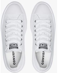 converse basse blanche strass