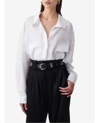 IRO - Chemise Col Classique Femme - Lyst