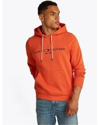 Tommy Hilfiger - Sweat À Capuche En Coton Mélangé - Lyst