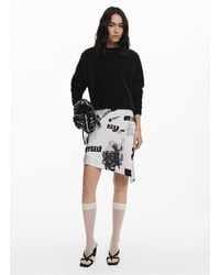 Desigual - Robe 2 En 1 Journal - Lyst