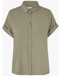 Samsøe & Samsøe - Chemise Ample À Col Classique Femme - Lyst