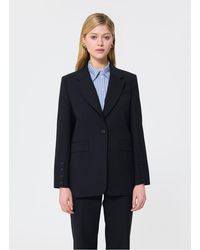 Tara Jarmon - Veste Tailleur Droite En Laine Femme - Lyst