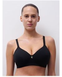 Chantelle - Soutien-Gorge Coques Sans Armature Maintien En Dentelle - Lyst