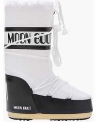 Moon Boot - Bottes À Lacets Femme - Lyst