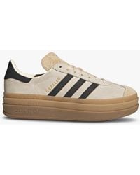 adidas - Baskets Basses Compensées En Cuir Femme - Lyst