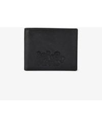 Serge Blanco - Portefeuille À Rabat En Cuir Avec Logo Embossé - Lyst