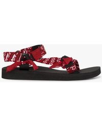 ARIZONA LOVE - Sandales Plates À Scratch Femme - Lyst