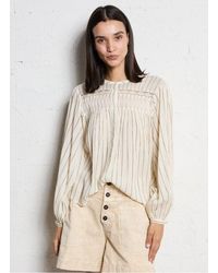 Louise Misha - Chemise Ample Col Rond En Coton Bio Femme - Lyst