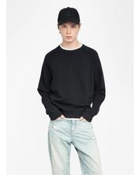 Zadig & Voltaire - Sweat Col Rond En Coton - Lyst