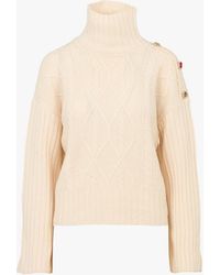 Liu Jo - Pull Col Montant En Laine Mélangée Femme - Lyst