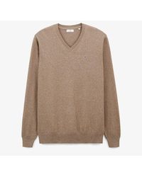 Serge Blanco - Pull Col V - Lyst