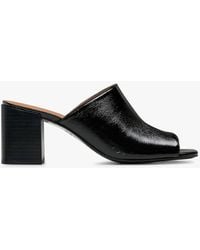 Mellow Yellow - Mules À Talon En Cuir Vernis Femme - Lyst