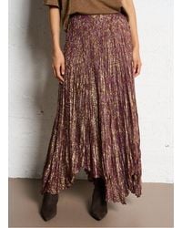 Mes Demoiselles - Jupe Midi Imprimée Femme - Lyst