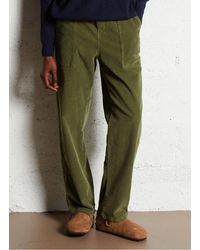 Please - Pantalon Droit Taille Haute En Coton Mélangé Femme - Lyst