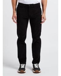 SELECTED - Pantalon Droit En Velours De Coton Bio Mélangé - Lyst