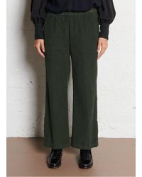 Diega - Pantalon Large En Velours Côtelé Femme - Lyst