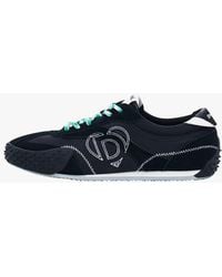 Desigual - Baskets Basses En Cuir Mélangé Femme - Lyst