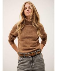 Ba&sh - Pull Droit Col Roulé En Cachemire Femme - Lyst