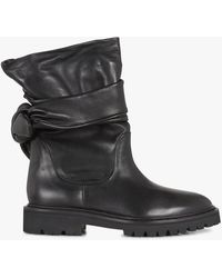 IRO - Bottines Plates En Cuir Femme - Lyst