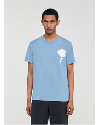 Sandro - Tee-Shirt Manches Courtes'Sérigraphié - Lyst