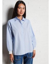 I Code - Chemise Oversize En Coton Femme - Lyst