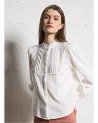 MAISON 123 - Chemise Oversize En Coton Femme - Lyst
