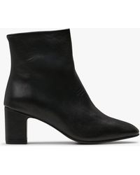 Anonymous Copenhagen - Bottines À Talons En Cuir Femme - Lyst