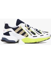 adidas Eqt gazelle blnaco/orbrut/jausol - Bleu
