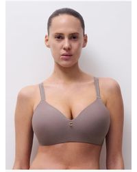 Chantelle - Soutien-Gorge Coques Sans Armature Maintien En Dentelle - Lyst