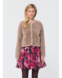 Tara Jarmon - Veste Droite Col Rond Femme - Lyst