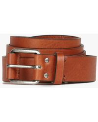 IKKS Ceinture en cuir cognac - Marron