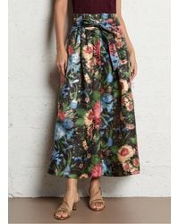 Mes Demoiselles - Jupe Midi Imprimée Femme - Lyst