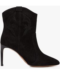 Ba&sh - Bottines À Talons Aiguilles En Cuir Femme - Lyst