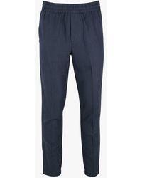 Samsøe & Samsøe - Pantalon Slim En Coton Bio Et Lin - Lyst