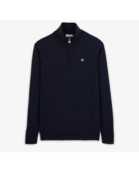 Serge Blanco - Pull Avec Col Zippé - Lyst