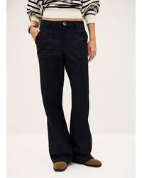 Ba&sh - Pantalon Droit En Coton Femme - Lyst