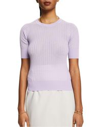 Esprit - Pull Col Rond Femme - Lyst