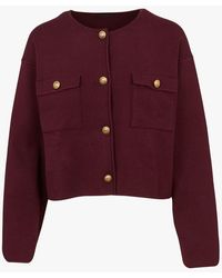 IKKS - Cardigan Oversize Col Rond Femme - Lyst