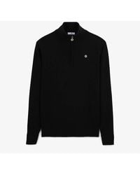 Serge Blanco - Pull Avec Col Zippé - Lyst