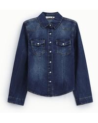 Please - Chemise Avec Poches À Rabat Et Fermeture À Boutons - Lyst