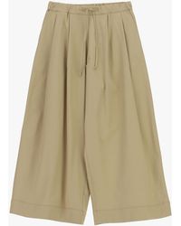 Please - Pantalon Palazzo Large Taille Haute À Cordon - Lyst