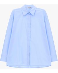 Please - Chemise Avec Col Classique Et Manches Longues - Lyst