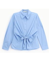Please - Chemise N艙Ud Devant Col Classique Manches Longues - Lyst