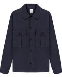 Paul Smith - Ps Casual Fit Ls Shirt Jacket Dark Navy - Lyst