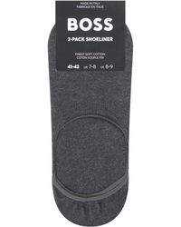 BOSS - 2 Pack Shoe Liner Socks - Lyst