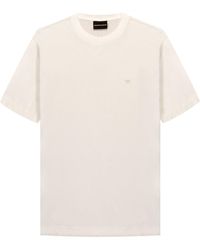Emporio Armani - Mini Eagle Logo Travel T-shirt White - Lyst