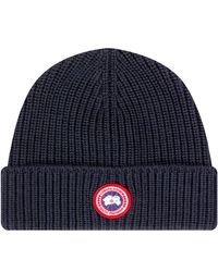 Canada Goose - Arctic Small Disk Toque Beanie Tan Heather - Lyst