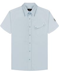 Belstaff - Pitch Ss Shirt Sky Blue - Lyst
